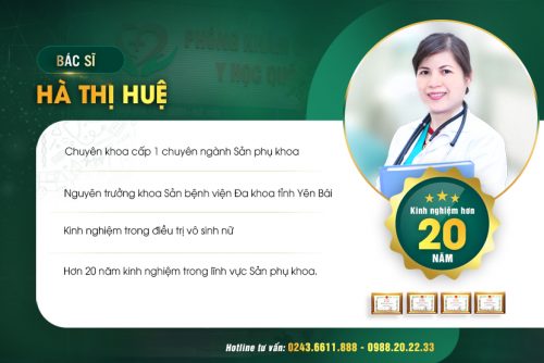Bác Sỹ Hà Thị Huệ